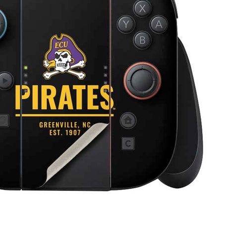 East Carolina University Pirates Greenville NC Nintendo Switch 2 (2025) Joy-Con Controller Skin
