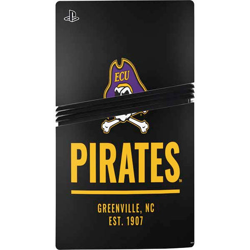East Carolina University Pirates Greenville NC PS5 Pro Console Skin