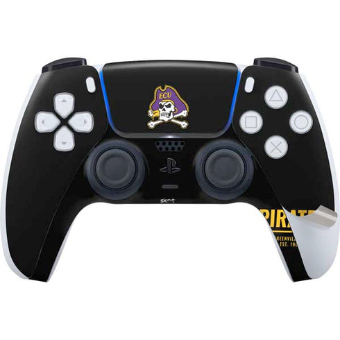 East Carolina University Pirates Greenville NC PS5 Pro Disk Bundle Skin