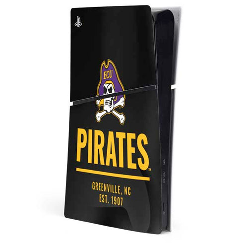 East Carolina University Pirates Greenville NC PS5 Slim Digital Edition Console Skin