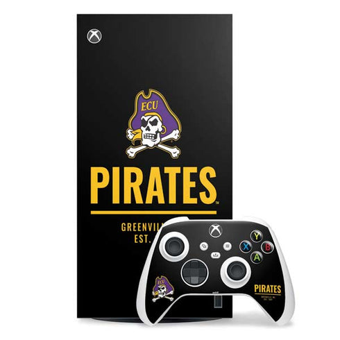 East Carolina University Pirates Greenville NC Xbox Series X Skins