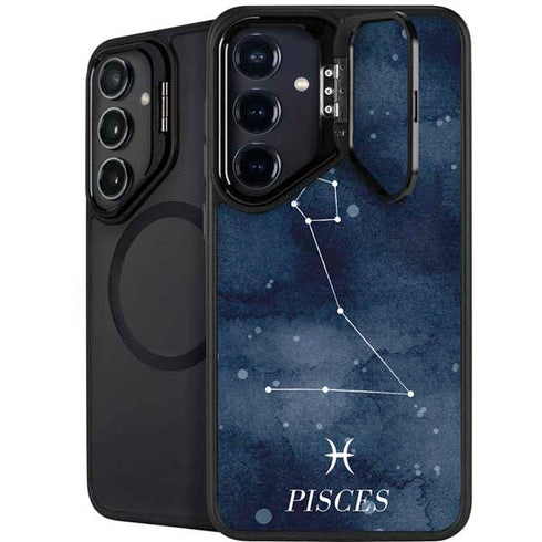 Pisces Constellation Galaxy S24 Kickstand Case