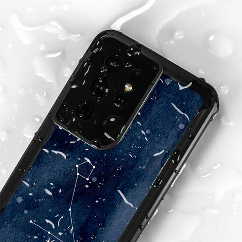 Pisces Constellation Galaxy S24 Ultra Waterproof Case