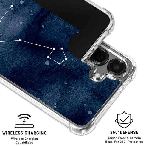 Pisces Constellation Galaxy S26 Plus Clear Case