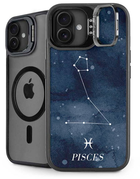 Pisces Constellation iPhone 16 Plus Kickstand Case