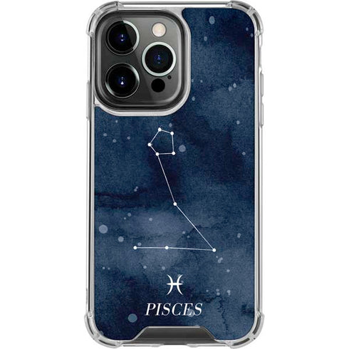 Pisces Constellation iPhone 16 Pro Clear Case