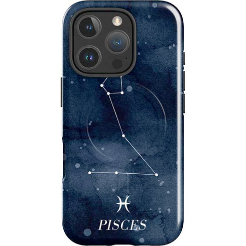 Pisces Constellation iPhone 16 Pro Magsafe Impact Case