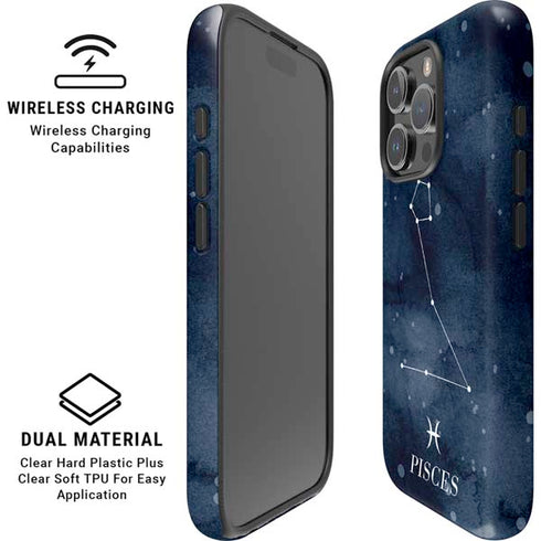 Pisces Constellation iPhone 16 Pro Magsafe Impact Case