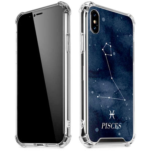 Pisces Constellation iPhone X/XS Clear Case