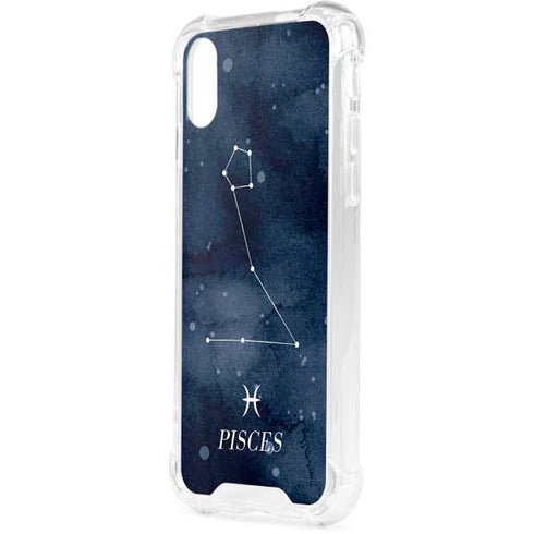 Pisces Constellation iPhone XS Clear Case