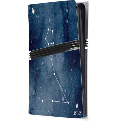Pisces Constellation PS5 Pro Console Skin