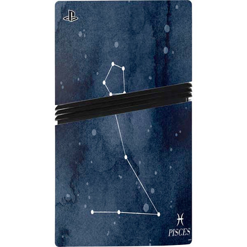 Pisces Constellation PS5 Pro Console Skin
