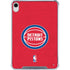 NBA Detroit Pistons Distressed iPad 11th Gen (2025) Clear Case