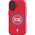NBA Detroit Pistons Distressed iPhone 16 Magsafe Impact Case