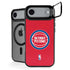 NBA Detroit Pistons Distressed iPhone 17 Air Kickstand Case
