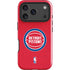 NBA Detroit Pistons Distressed iPhone 17 Pro Impact Case