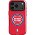 NBA Detroit Pistons Distressed iPhone 17 Pro Max Magsafe Impact Case