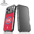 NBA Detroit Pistons Distressed iPhone 18 Pro Clear Case