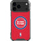 NBA Detroit Pistons Distressed iPhone 18 Pro Max Clear Case