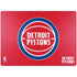 NBA Detroit Pistons Distressed Surface Laptop 7 13.8in Skin