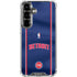 NBA Detroit Pistons Jersey Galaxy S26 Clear Case