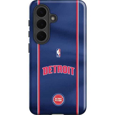 NBA Detroit Pistons Jersey Galaxy S26 Plus Impact Case