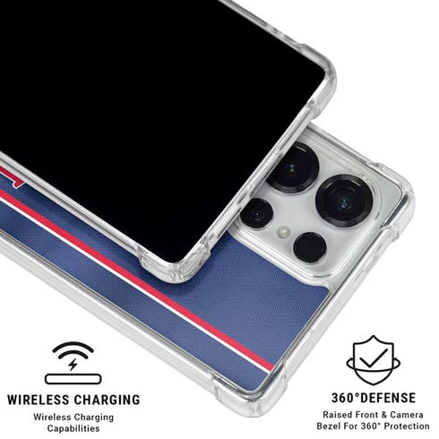 NBA Detroit Pistons Jersey Galaxy S26 Ultra Clear Case