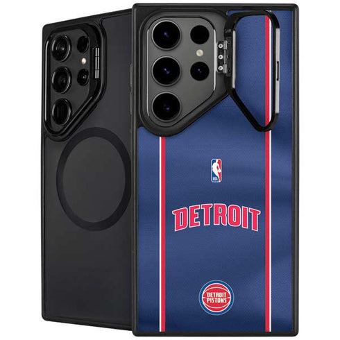 NBA Detroit Pistons Jersey Galaxy S26 Ultra Kickstand Case