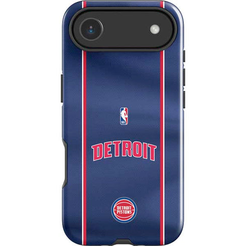 NBA Detroit Pistons Jersey iPhone 17 Air Impact Case