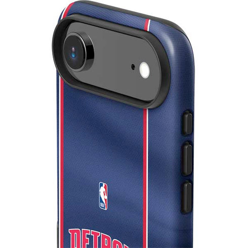 NBA Detroit Pistons Jersey iPhone 17 Air Impact Case