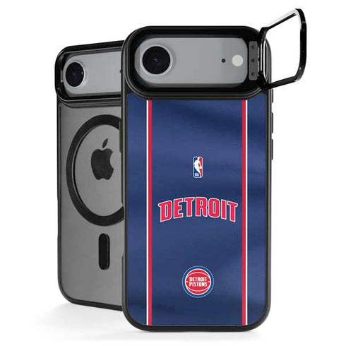 NBA Detroit Pistons Jersey iPhone 17 Air Kickstand Case