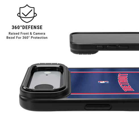 NBA Detroit Pistons Jersey iPhone 17 Air Kickstand Case