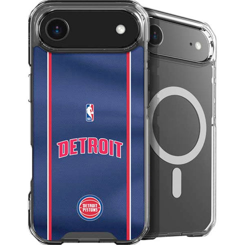 NBA Detroit Pistons Jersey iPhone 17 Air MagSafe Case