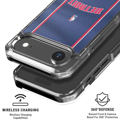 NBA Detroit Pistons Jersey iPhone 17 Air MagSafe Case