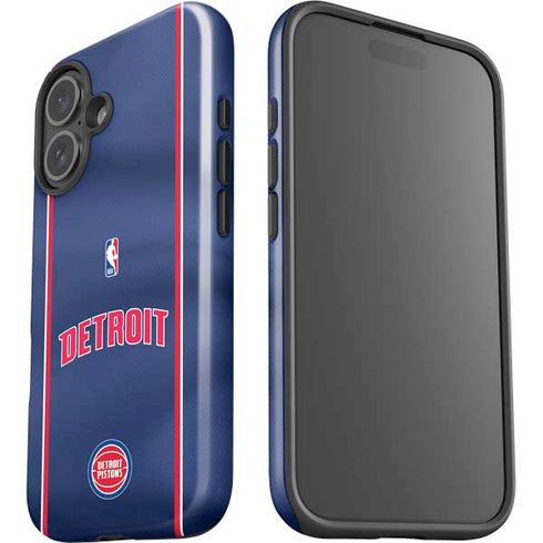 NBA Detroit Pistons Jersey iPhone 17 Impact Case