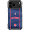 NBA Detroit Pistons Jersey iPhone 17 Pro Max Clear Case