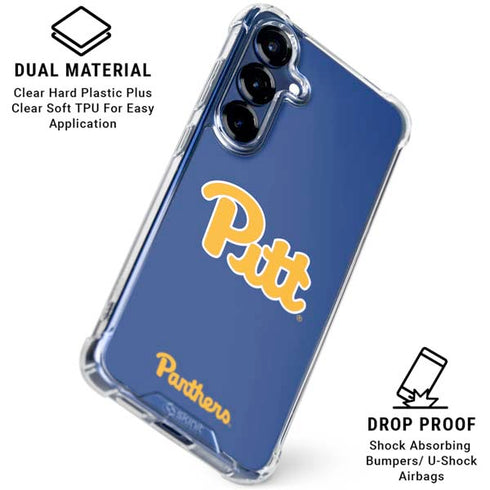 University of Pittsburgh Pitt Panthers Galaxy S25 Plus Clear Case