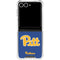 University of Pittsburgh Pitt Panthers Galaxy Z Flip7 Clear Case