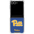 University of Pittsburgh Pitt Panthers Galaxy Z Flip7 Clear Case