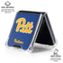 University of Pittsburgh Pitt Panthers Galaxy Z Flip7 Clear Case