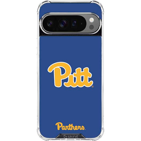 University of Pittsburgh Pitt Panthers Google Pixel 10 Pro XL Clear Case
