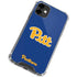 University of Pittsburgh Pitt Panthers iPhone 12 Clear Case