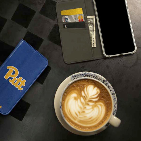 University of Pittsburgh Pitt Panthers iPhone 15 Plus Folio Case
