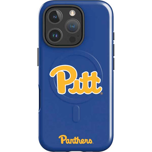 University of Pittsburgh Pitt Panthers iPhone 16 Pro Magsafe Impact Case