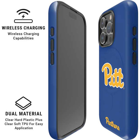 University of Pittsburgh Pitt Panthers iPhone 16 Pro Magsafe Impact Case