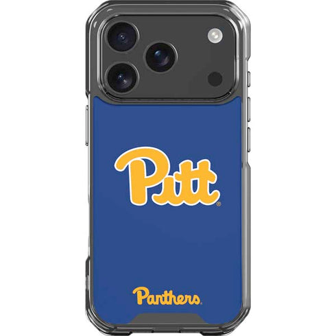 University of Pittsburgh Pitt Panthers iPhone 17 Pro Clear Case
