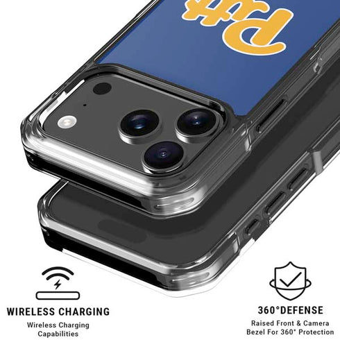 University of Pittsburgh Pitt Panthers iPhone 17 Pro Clear Case