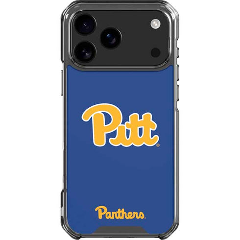 University of Pittsburgh Pitt Panthers iPhone 17 Pro Max Clear Case