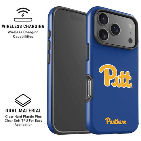 University of Pittsburgh Pitt Panthers iPhone 17 Pro Max Magsafe Impact Case