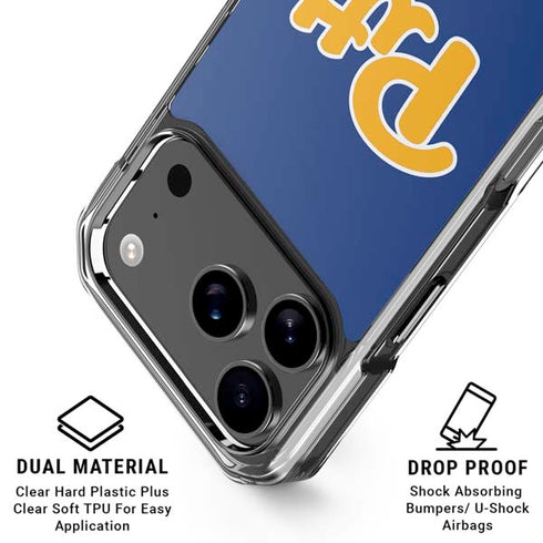 University of Pittsburgh Pitt Panthers iPhone 18 Pro Clear Case
